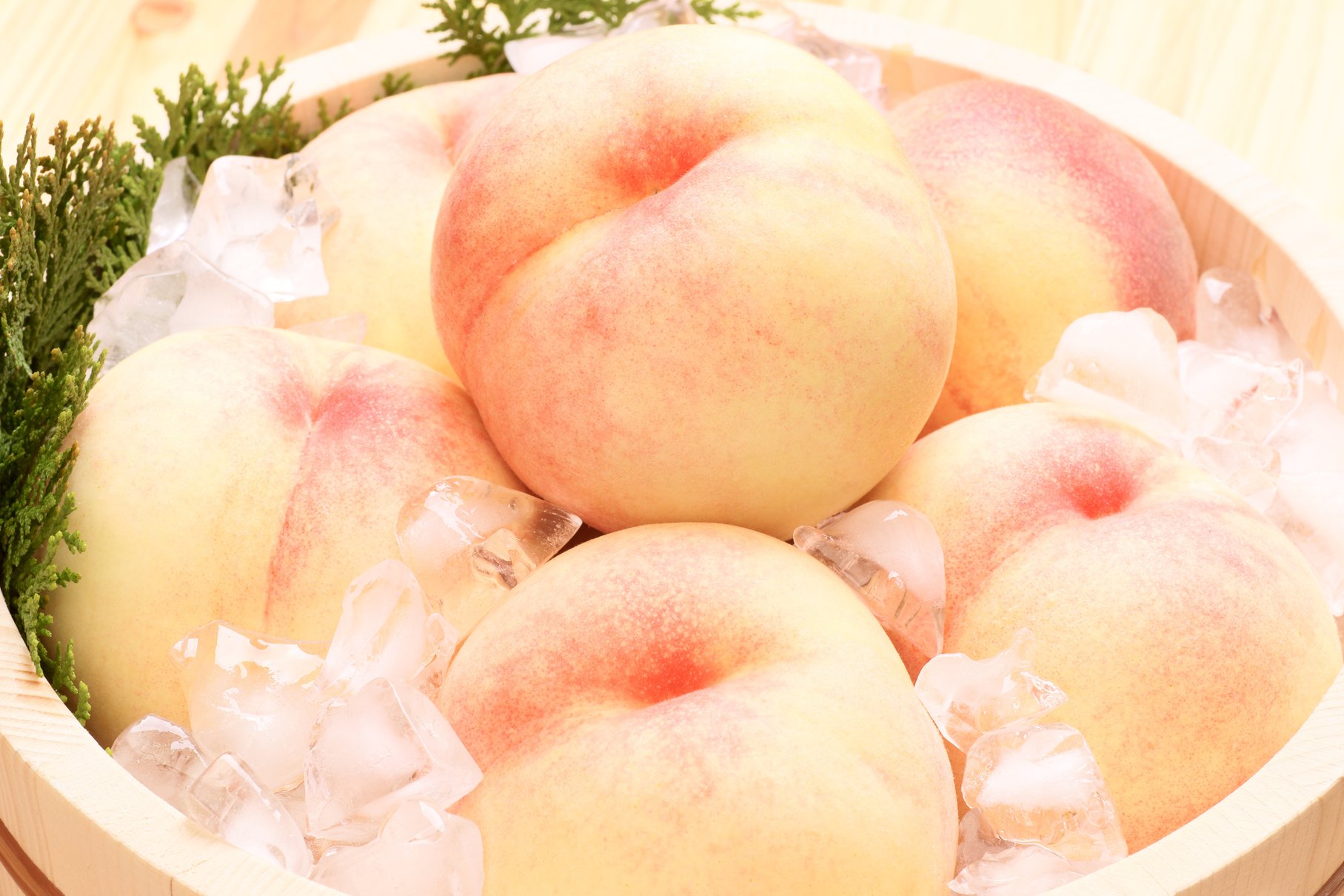 white peach